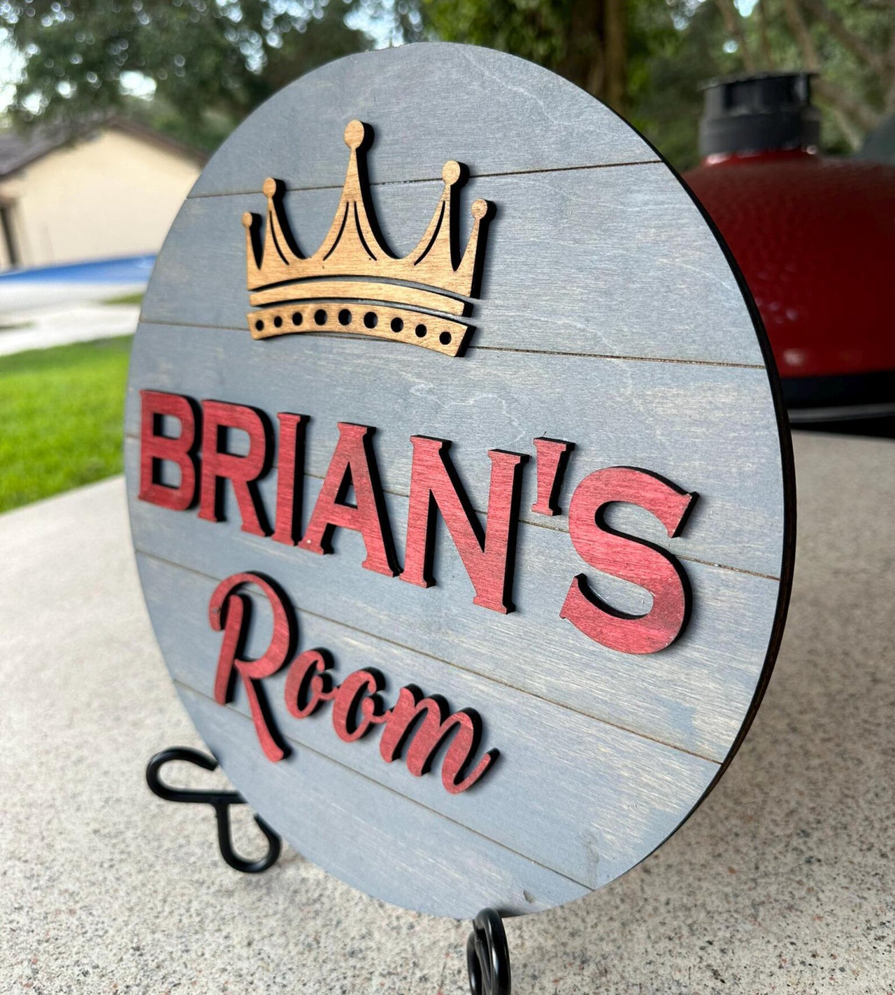 Custom Boys Room- Carved & Crafted Wood Sign