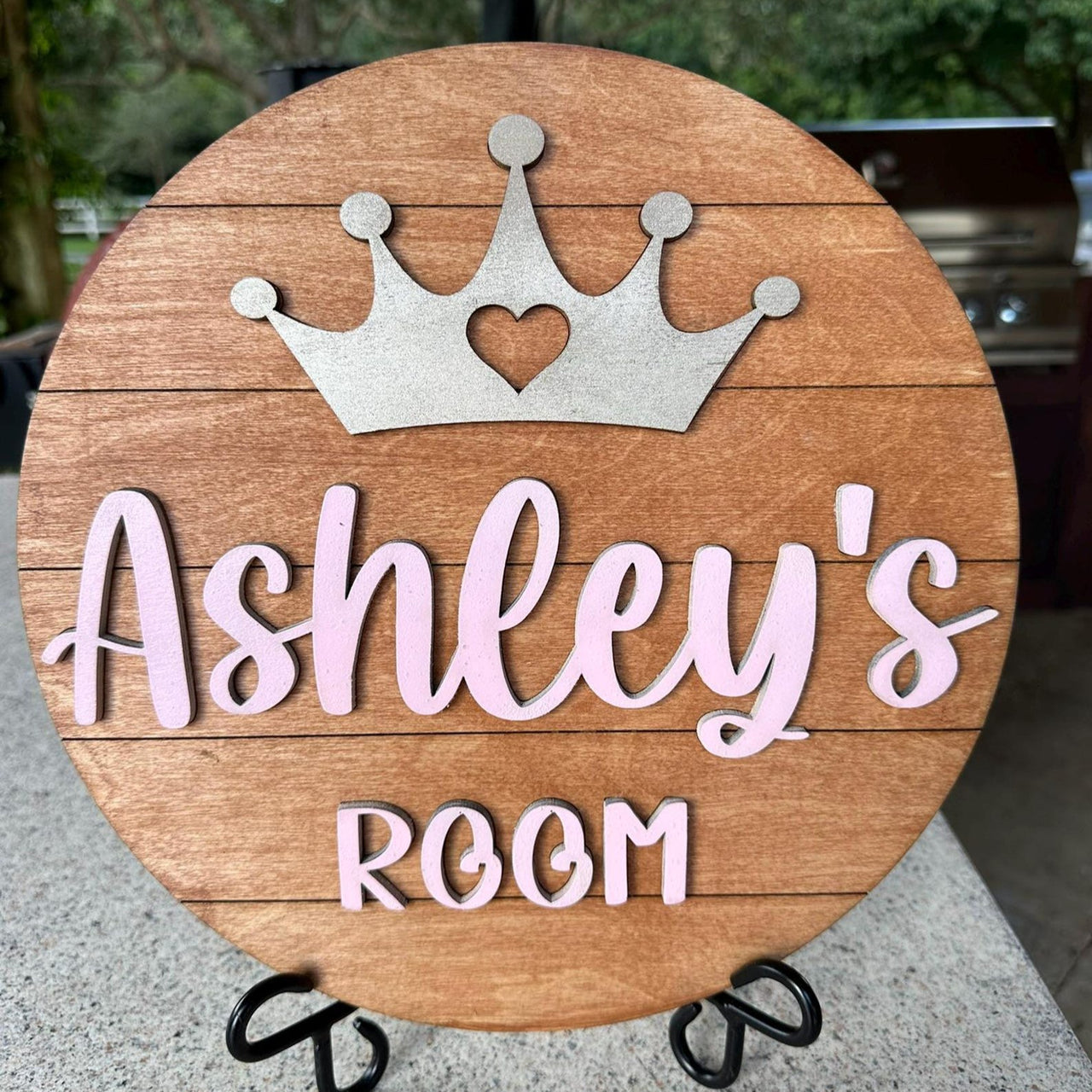 Custom Girls Room- Carved & Crafted Wood Sign